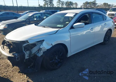 2014 Nissan Altima 2.5 S from USA, damaged, VIN 1N4AL3APXEC149343